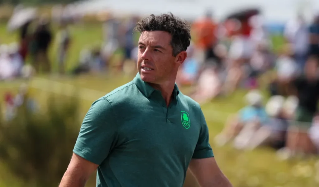 Rory McIlroy’s furious hot mic to his teammate during round 2 of golf at the 2024 Paris Olympics