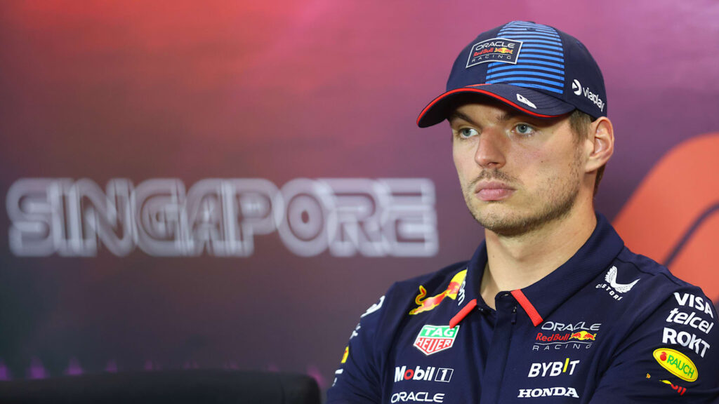 Verstappen punished by FIA over press conference language