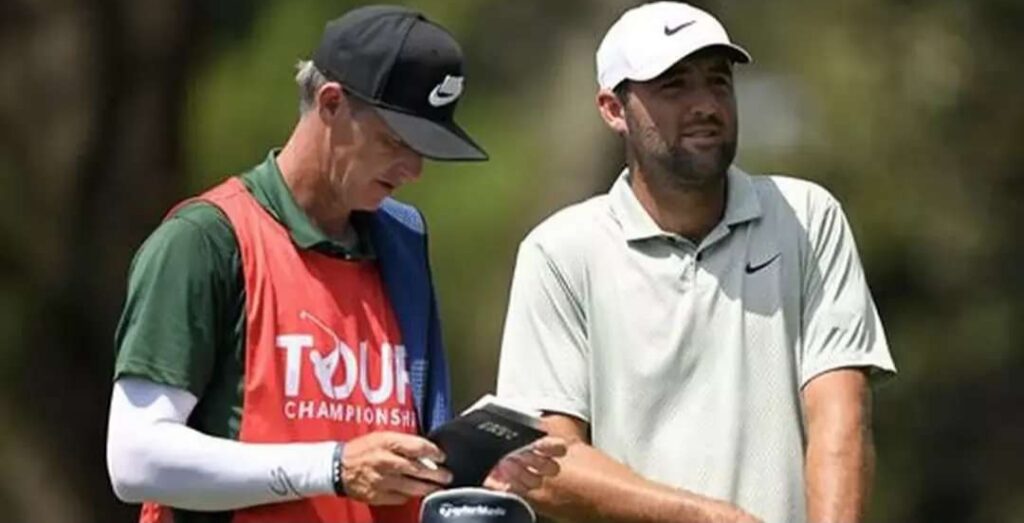 Scottie Scheffler explains how financial deal with caddie works after pocketing £47m