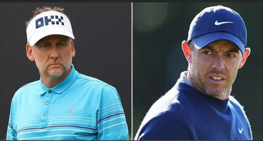 Ian Poulter sends brutal message to Rory McIlroy as major drought takes its toll on PGA Tour star