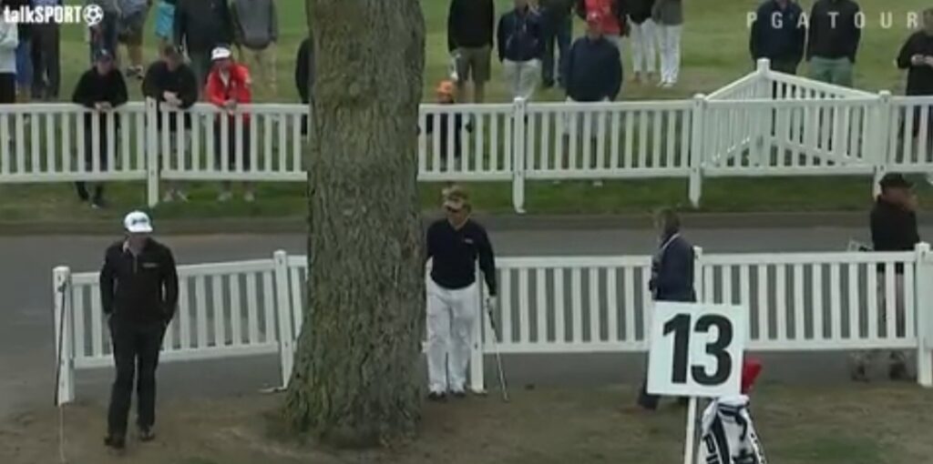 Team USA golfer squared up to rival and  came to blows