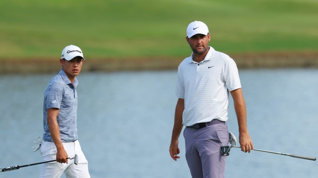 Collin Morikawa sends blunt warnings  to Scottie Scheffler in the final round of the Tour Championship