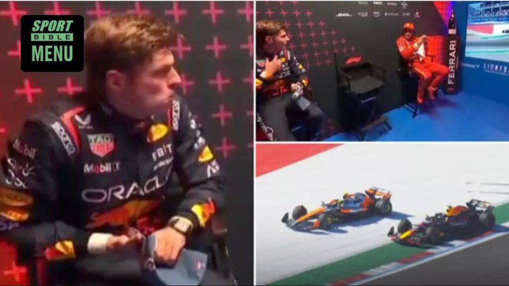 What Max Verstappen said about Lando Norris battle in US GP cooldown room