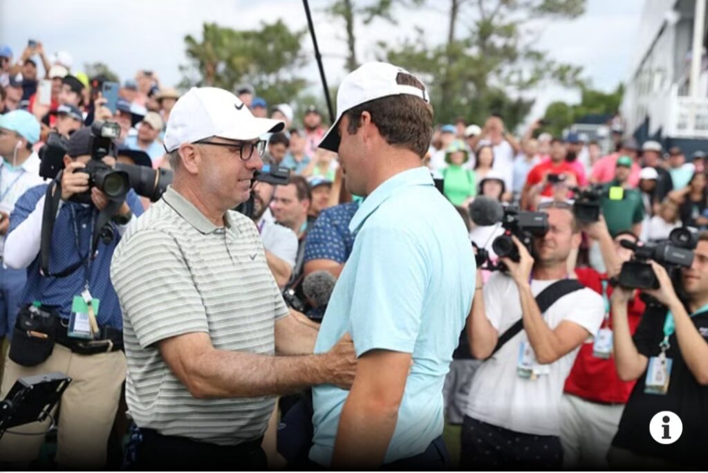 Scottie Scheffler’s dad and caddie altercation with spectator at Presidents Cup 2024, explained