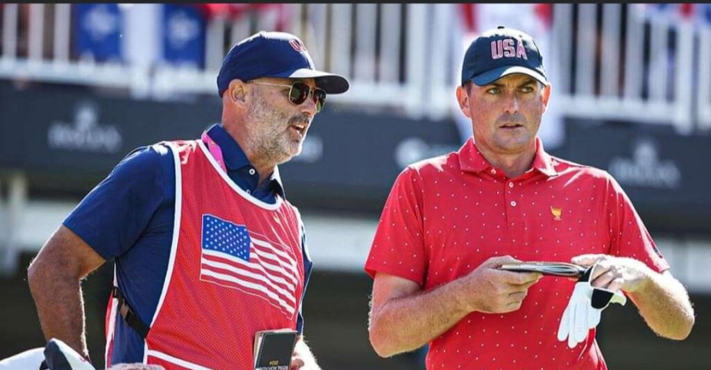 Keegan Bradley’s two-word text to his caddie that convinced he was getting fired