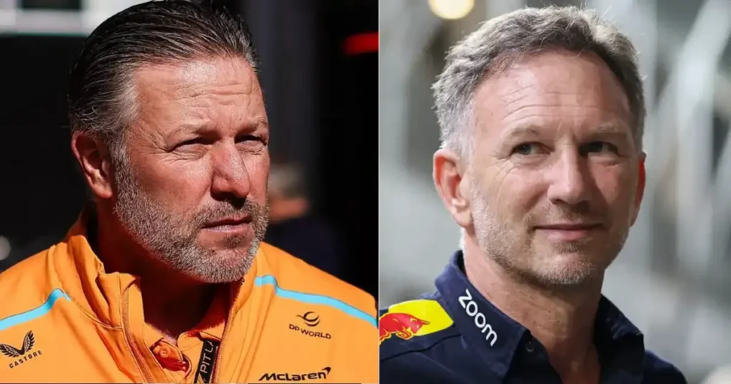 Red Bull boss Christian Horner throws shade at McLaren’s ‘dodgy’ rear wing