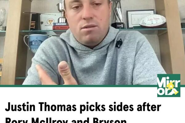 Justin Thomas Picks Sides After Rory McIlroy and Bryson DeChambeau Incident