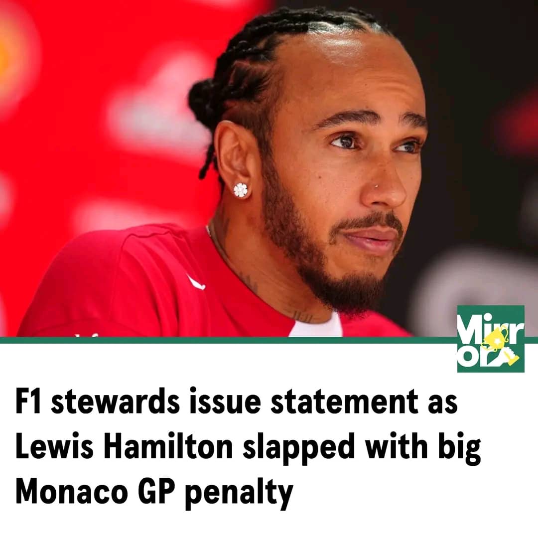 Lewis Hamilton Faces Grid Penalty in Monaco GP
