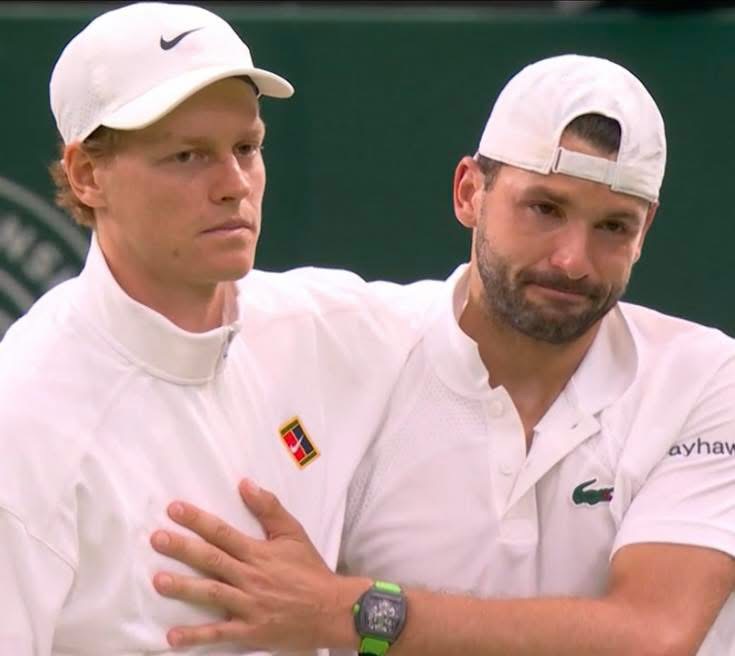 “Non mi sento affatto un vincitore” – Il messaggio emozionante di Jannik Sinner a Grigor Dimitrov dopo l’addio straziante a Wimbledon
