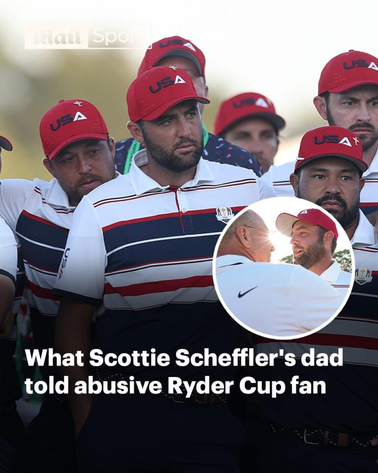 What Scottie Scheffler’s Dad Told Abusive Ryder Cup Fan