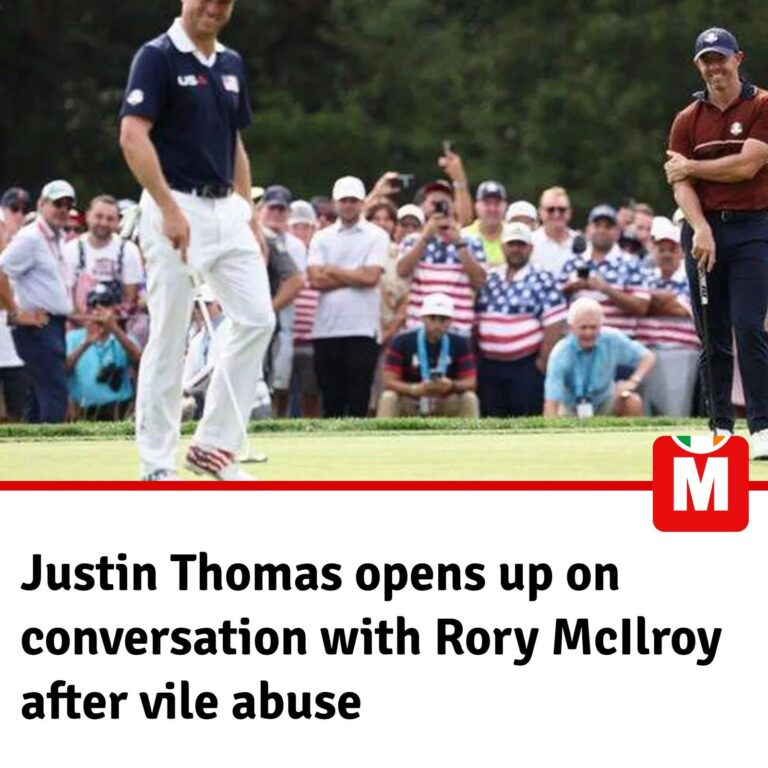 Justin Thomas Opens Up on Emotional Conversation With Rory McIlroy After Vile Abuse