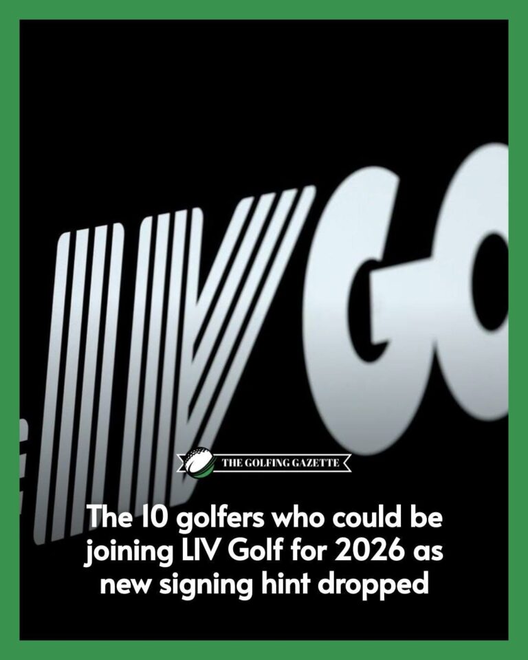 The 10 Golfers Who Could Be Joining LIV Golf for 2026 as New Signing Hint Dropped