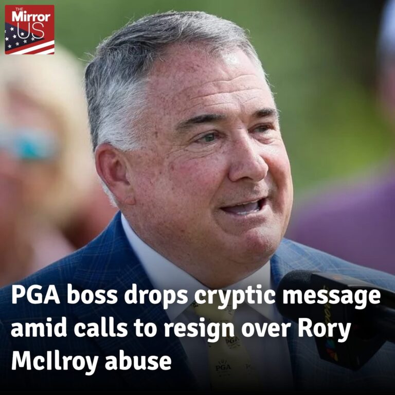 PGA Boss Don Rea Drops Cryptic Message Amid Calls to Resign Over Rory McIlroy Abuse Controversy