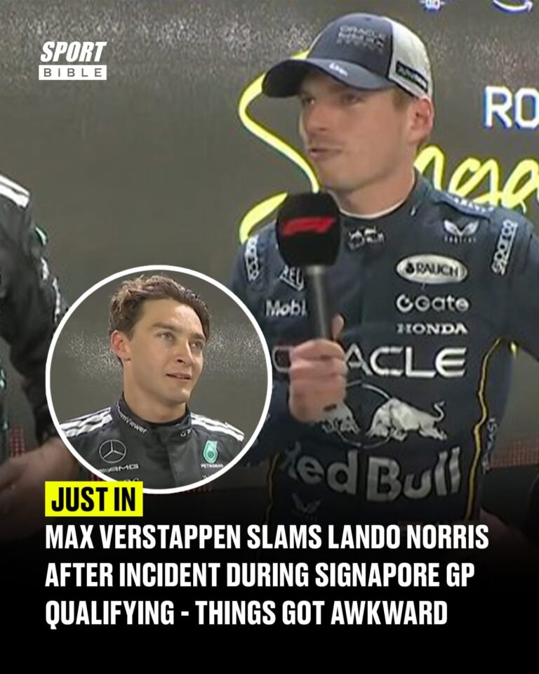 Max Verstappen Slams Lando Norris After Singapore GP Qualifying Clash — “Things Got Awkward”