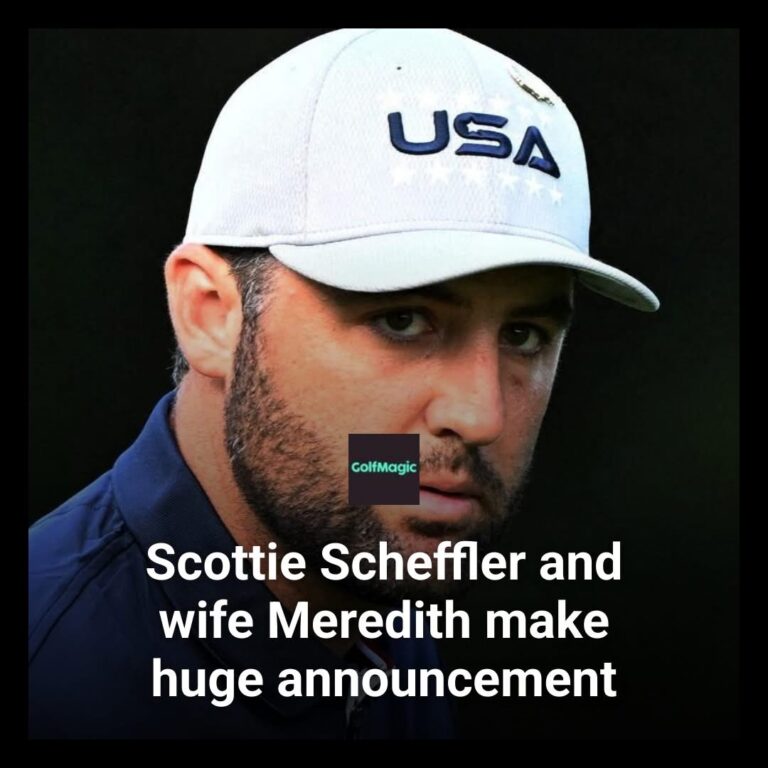 Scottie Scheffler and Wife Meredith Make Huge Announcement Ahead of 2026 Season