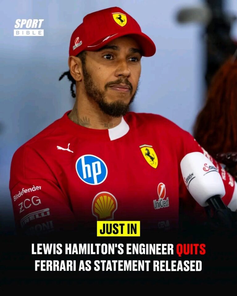 LEWIS HAMILTON’S ENGINEER QUITS FERRARI AS OFFICIAL STATEMENT RELEASED